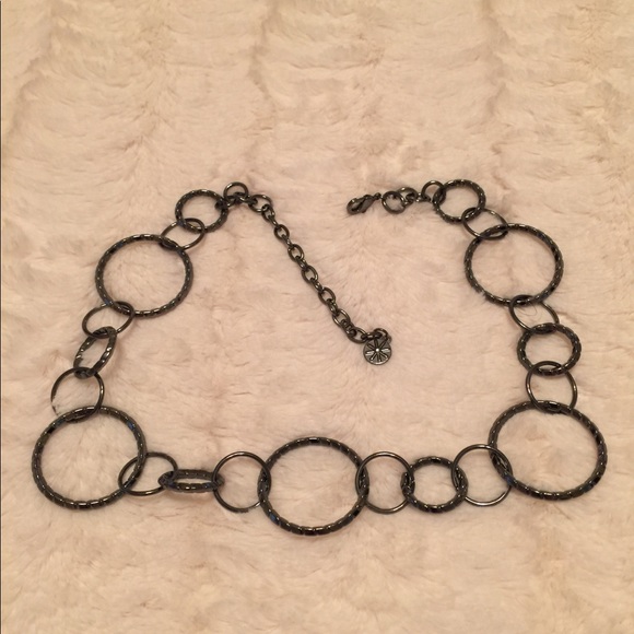 Shiny Gunmetal Necklace - Picture 3 of 4